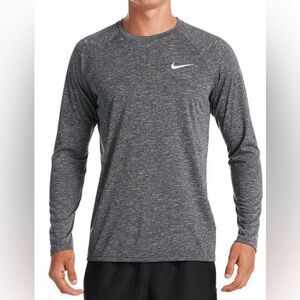 Nike Swimshirt Grey Medium  NWT IN PACKAGE